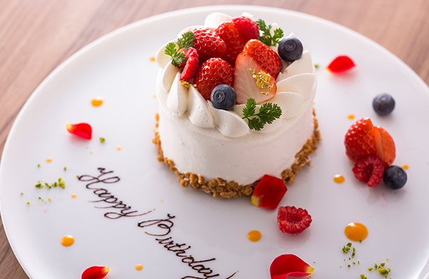 Strawberry shortcake with Wasanbon fresh cream